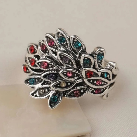 Multicolored Silver Ring! - Picture 5 of 5